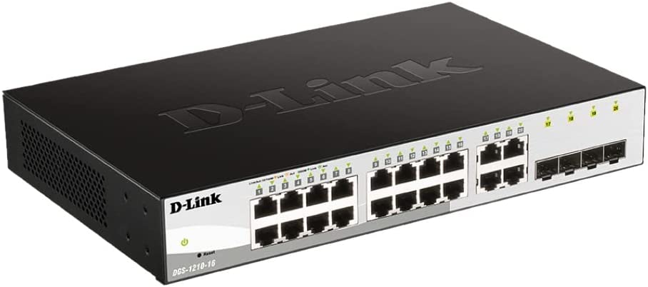 D-LINK 16-Port Layer2 Smart Switch