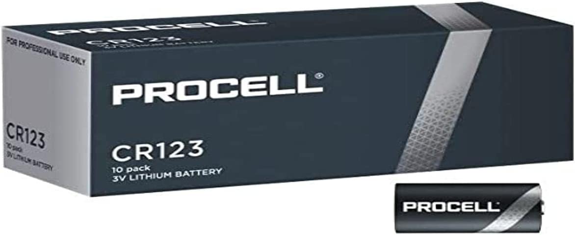 Duracell Procell High Power Lithium Photo, battery (10 pieces, CR123A) Baterija