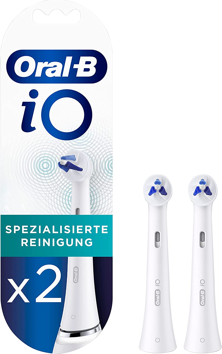 Braun Oral-B brush heads iO Specialized Clean 2er (white) masāžas ierīce