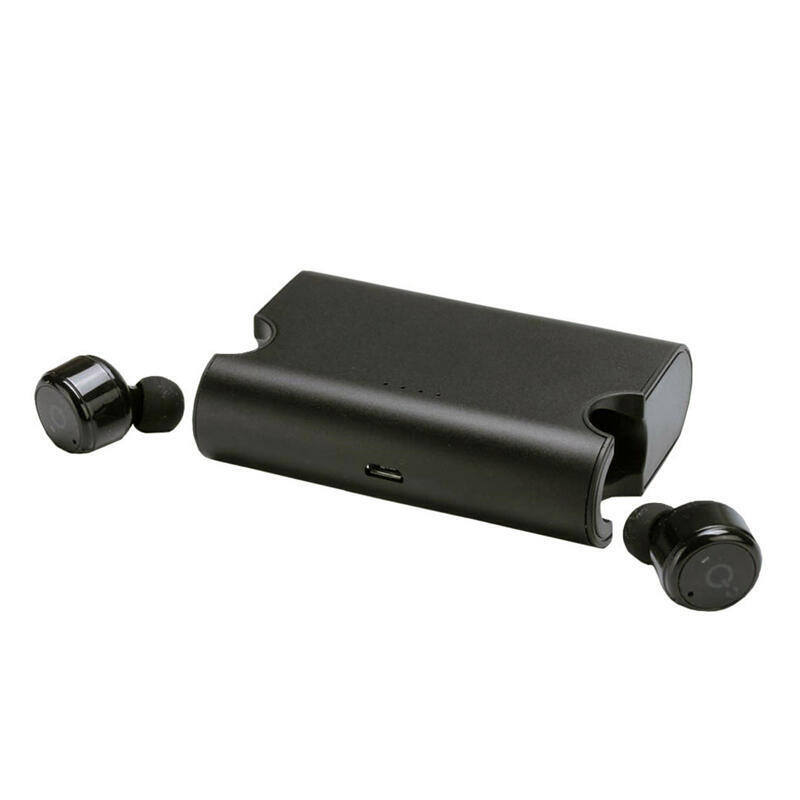 Platinet PM1080B Stereo Bluetooth 4.2 Nano  Airpods tipa Austiņas bez vadiem ar HD Mik + Uzlādes futlāris Maciņš aksesuārs mobilajiem telefoniem