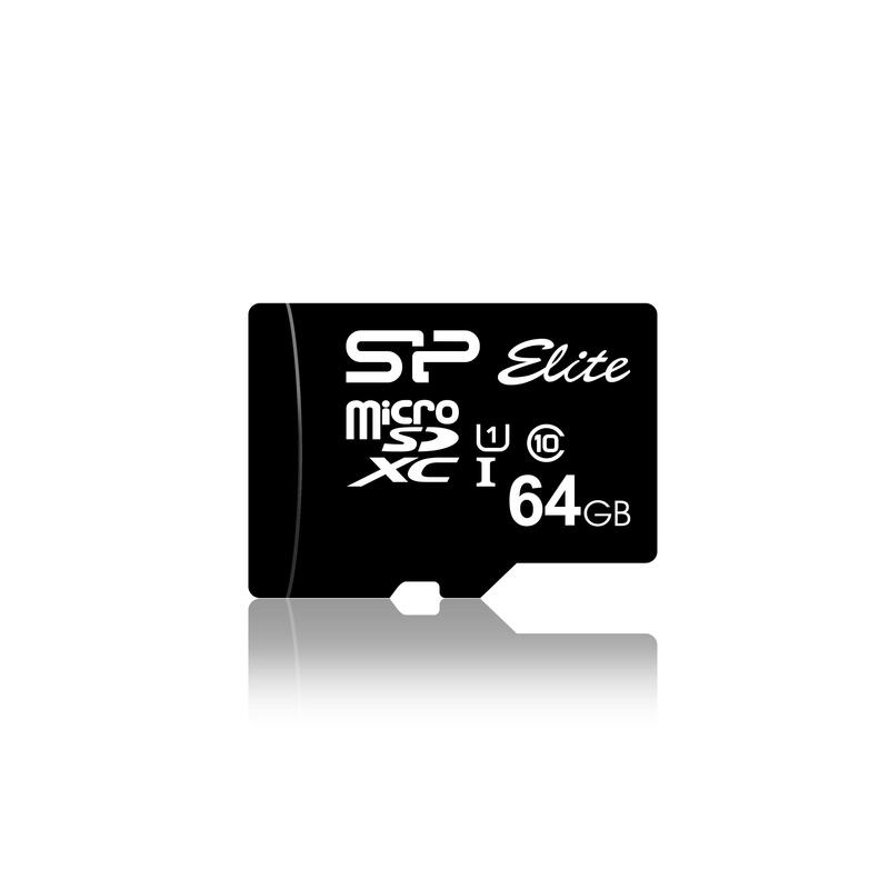 SILICON POWER 64GB, MICRO SDXC UHS-I, SDR 50 mode, Class 10,  with SD adapter atmiņas karte