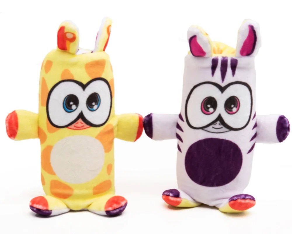 Dubles mascot - double-sided giraffe/zebra EP60000/00042 (5905896600042)