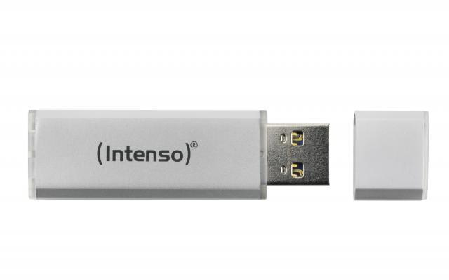 Intenso Alu Line USB 2.0 Stick 32GB silver USB Flash atmiņa