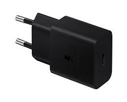 Samsung Power Adapter 15W Type-C (with cable) Black iekārtas lādētājs