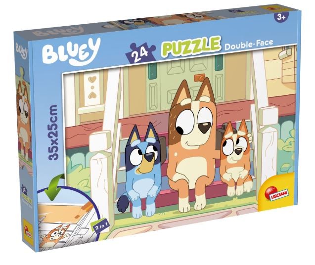 Puzzle 24 pcs. Bluey puzle, puzzle