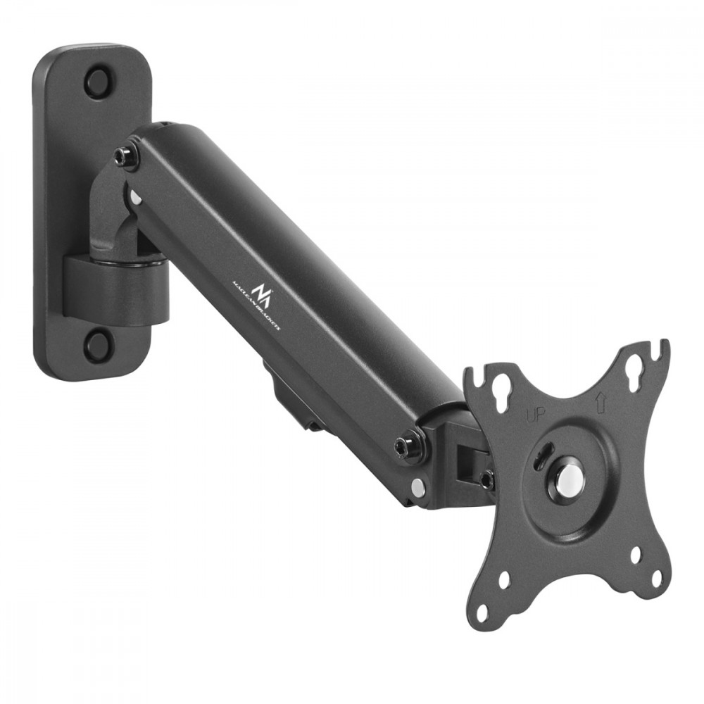 Maclean monitor wall mount, 17-27'', 7kg max, gas spring, MC-458 TV stiprinājums