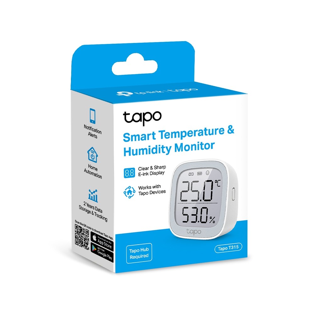 TP-Link temperature & humidity monitor Tapo T315 4897098682401