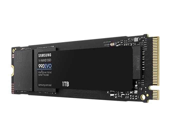 Samsung SSD 990 EVO 1TB MZ-V9E1T0BW NVMe M.2 SSD disks