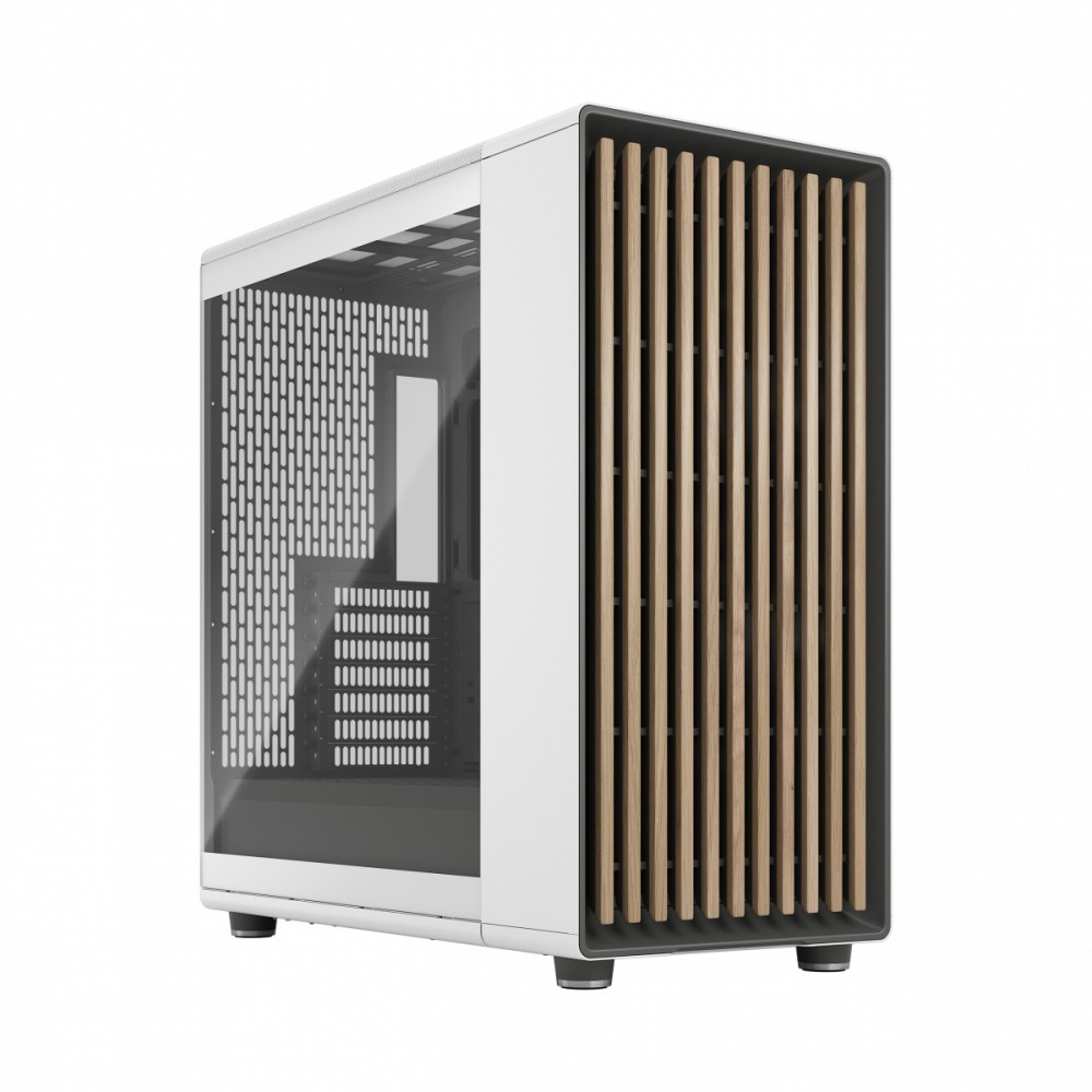 Fractal Design North XL Chalk White Gaming Gehäuse TG Clear Seitenfenster