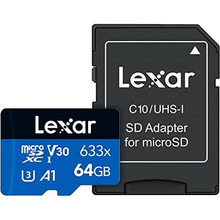 Lexar High-Performance 633x UHS-I micro SDXC, 64 GB, Class 10, U3, V30, A1, 45 MB/s, 100 MB/s 843367119684 atmiņas karte