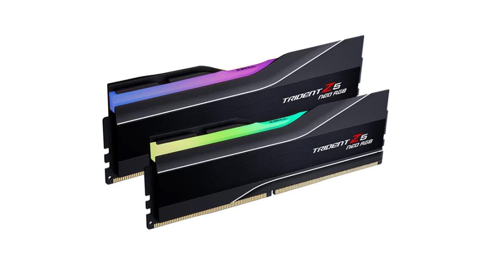 G.Skill Trident Z5 Neo RGB - DDR5 - kit - 32 GB: 2 x 16 GB - DIMM 288-pin - 6000 MHz / PC5-48000 - unbuffered operatīvā atmiņa