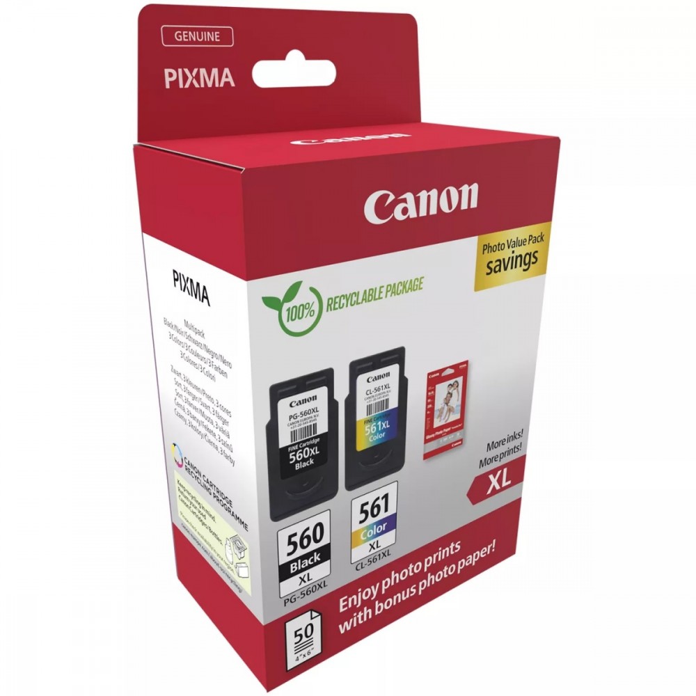 Canon PG-560 XL / CL-561 XL Photo Value Pack