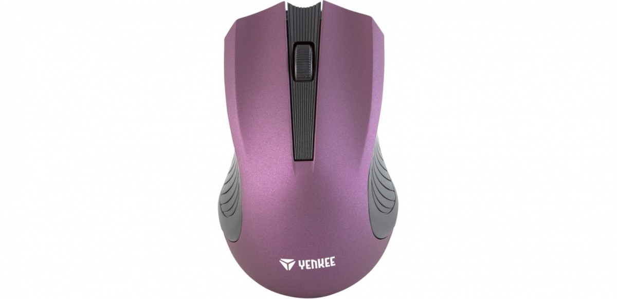 2.4GHz optical symmetrical wireless mouse, 3 buttons, Purple YMS 2015PE Monaco (8590669176960) Datora pele