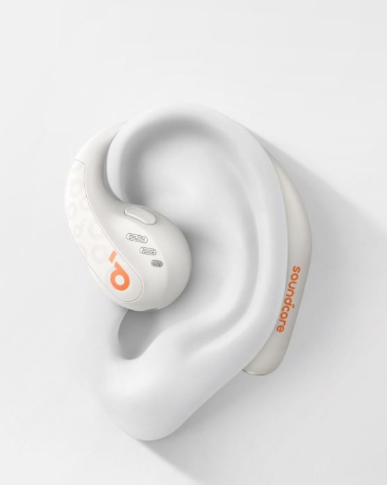 On-Ear Headphones Soundcore AeroFit Pro white austiņas