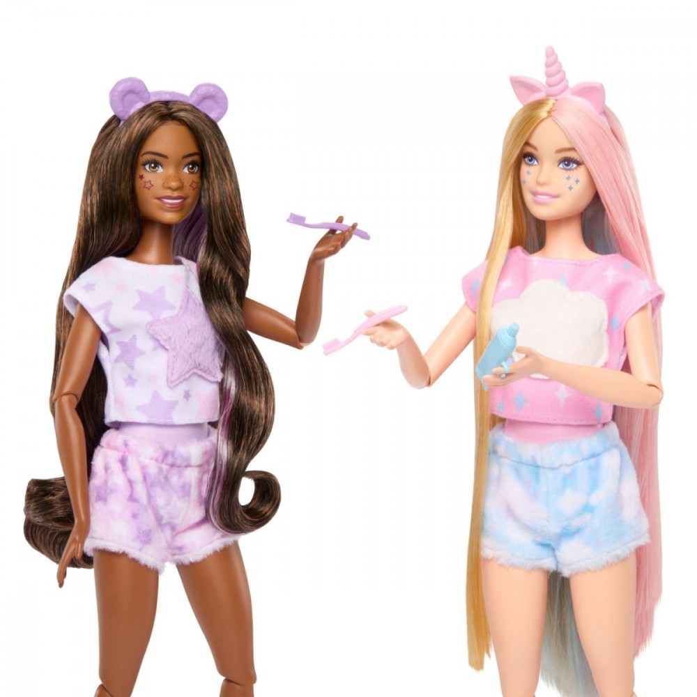 Barbie Cutie Reveal Slumber Party Gift Set HRY15 bērnu rotaļlieta