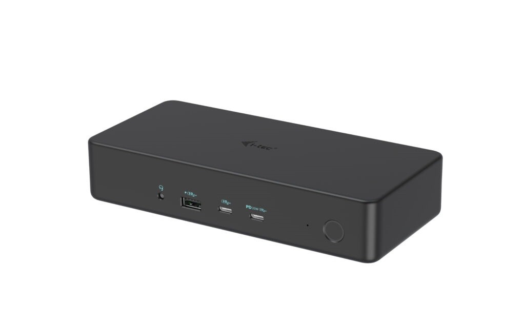 i-tec USB-C Dual:4K/60H z / single:8K/30Hz DP dock stacijas HDD adapteri