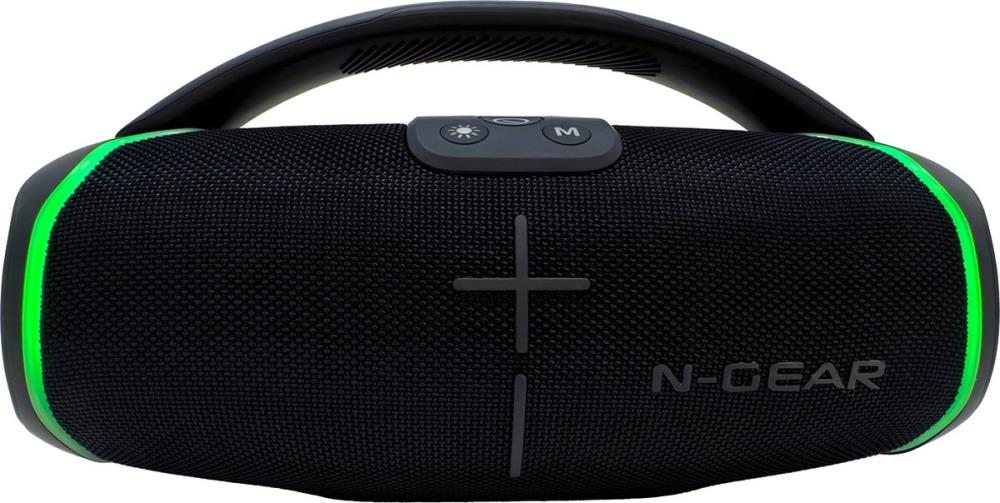 Portable Speaker|N-GEAR|NRG200|Black|Portable/Wireless|Bluetooth|NRG200 NRG200 (8720589823815) pārnēsājamais skaļrunis