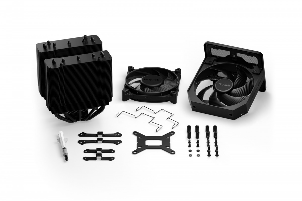 be quiet! cooler Dark Rock Pro 5 135mm Silent Wings ventilators