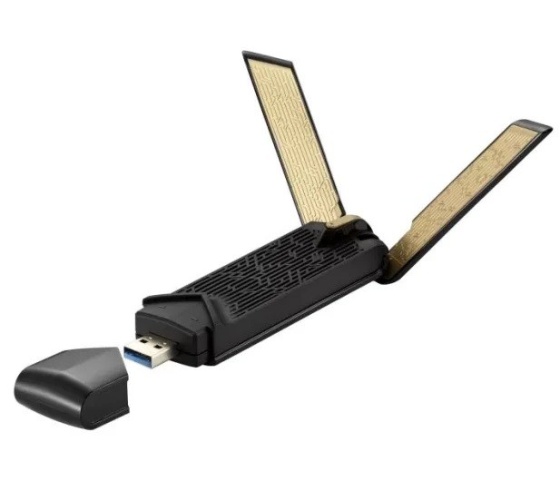 Network card USB-AX56 WiFi AX1800 without stand USB-AX56 BEZ PODSTAWKI (4711081565284)