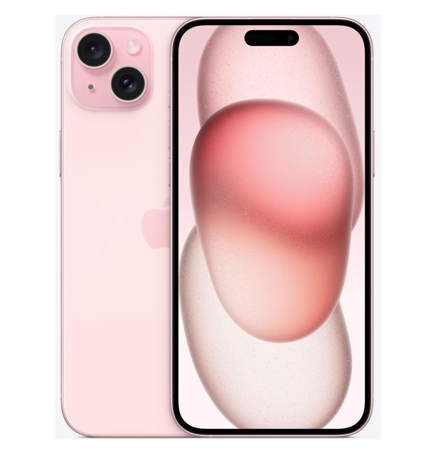 Apple iPhone 15 Plus 17 cm (6.7") Dual SIM iOS 17 5G USB Type-C 128 GB Pink Mobilais Telefons