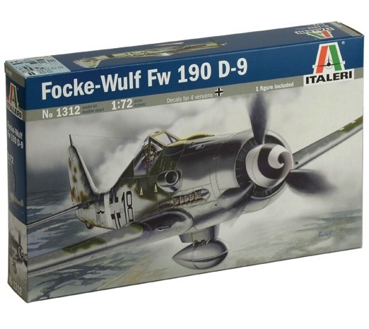 ITALERI Focke Wulf FW-19 0 D-9 Rotaļu auto un modeļi