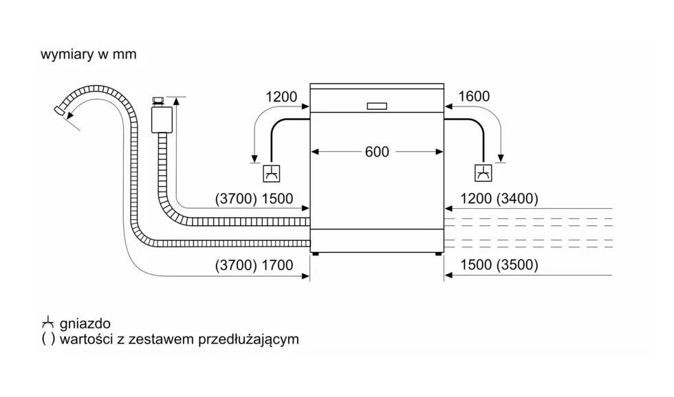 Siemens iQ500 SN65YX00CE - built-in dishwasher, fully integrated, 60 cm Iebūvējamā Trauku mazgājamā mašīna