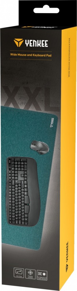 Pad keyboard and mouse XXL Green