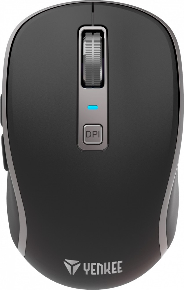 Dual WiFi+Bluetooth wireless mouse, rechargeable battery, 5 buttons Datora pele