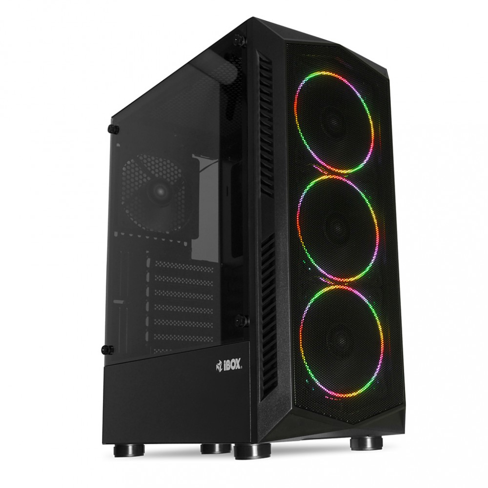 I-BOX LUPUS 27 Midi Tower ATX Case Datora korpuss