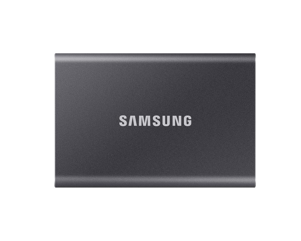 Samsung Portable SSD T7 2000 GB, USB 3.2, Gray Ārējais cietais disks