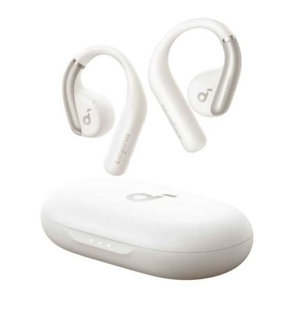 On-Ear Headphones Soundcore AeroFit white austiņas