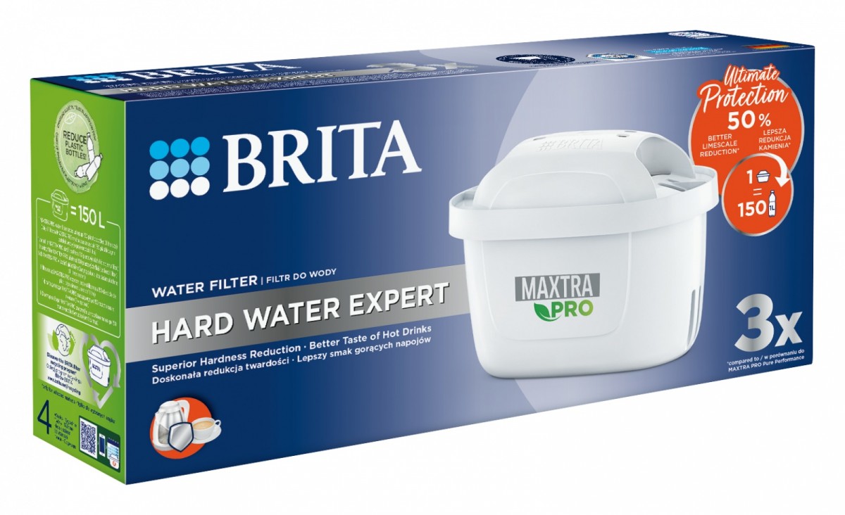 Maxtra PRO Hard Water Expert replacement cartridge 3 pieces Maxtra PRO Hard Water Expert 3 sztuki (4006387126414)