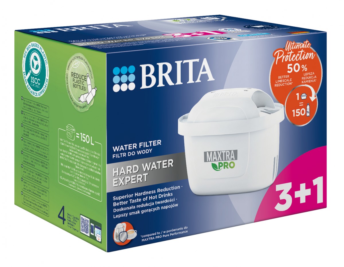 Brita Maxtra Pro Hard Water Expert filter 3+1 pc