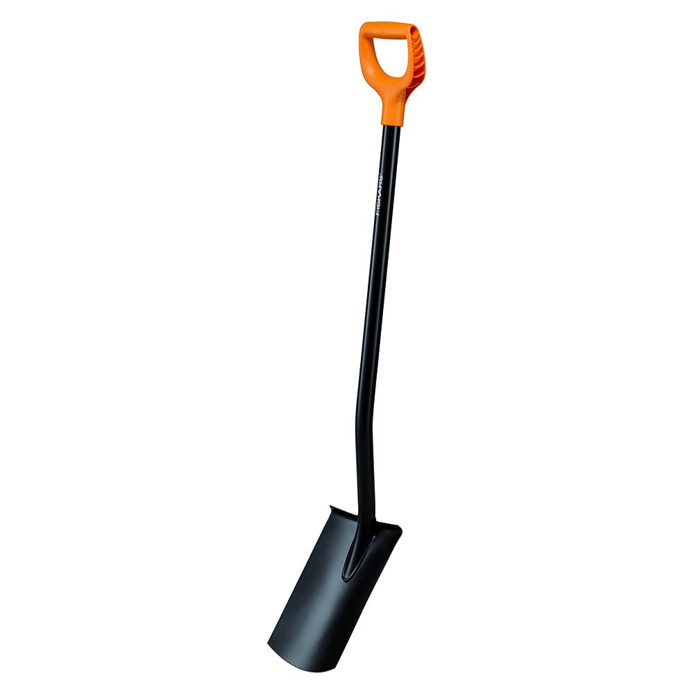 FISKARS SOLID METAL ROUNDED SPADE 6411501311849 dārza šķēres