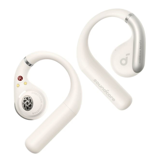 On-Ear Headphones Soundcore AeroFit white austiņas