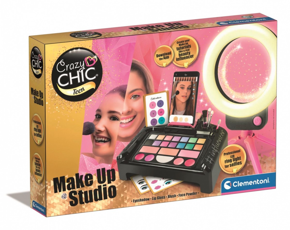 Clementoni Crazy Chic Studio MakeUp Makeup Set