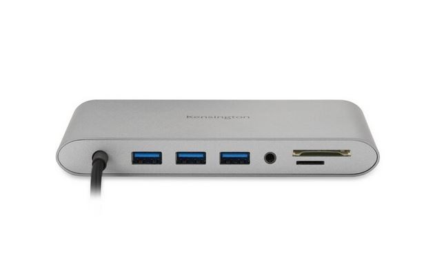 Kensington Dockingstation UH1440p Mobile USB-C 8-in-1 dock stacijas HDD adapteri