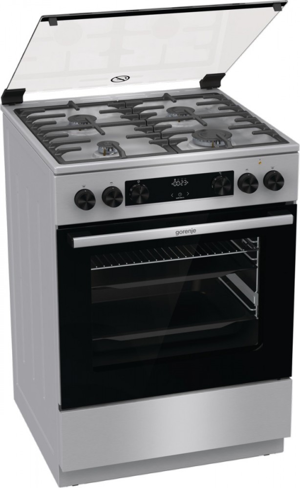 Gas-electric cooker GKS6C70XF 740778 (3838782627033) Plīts