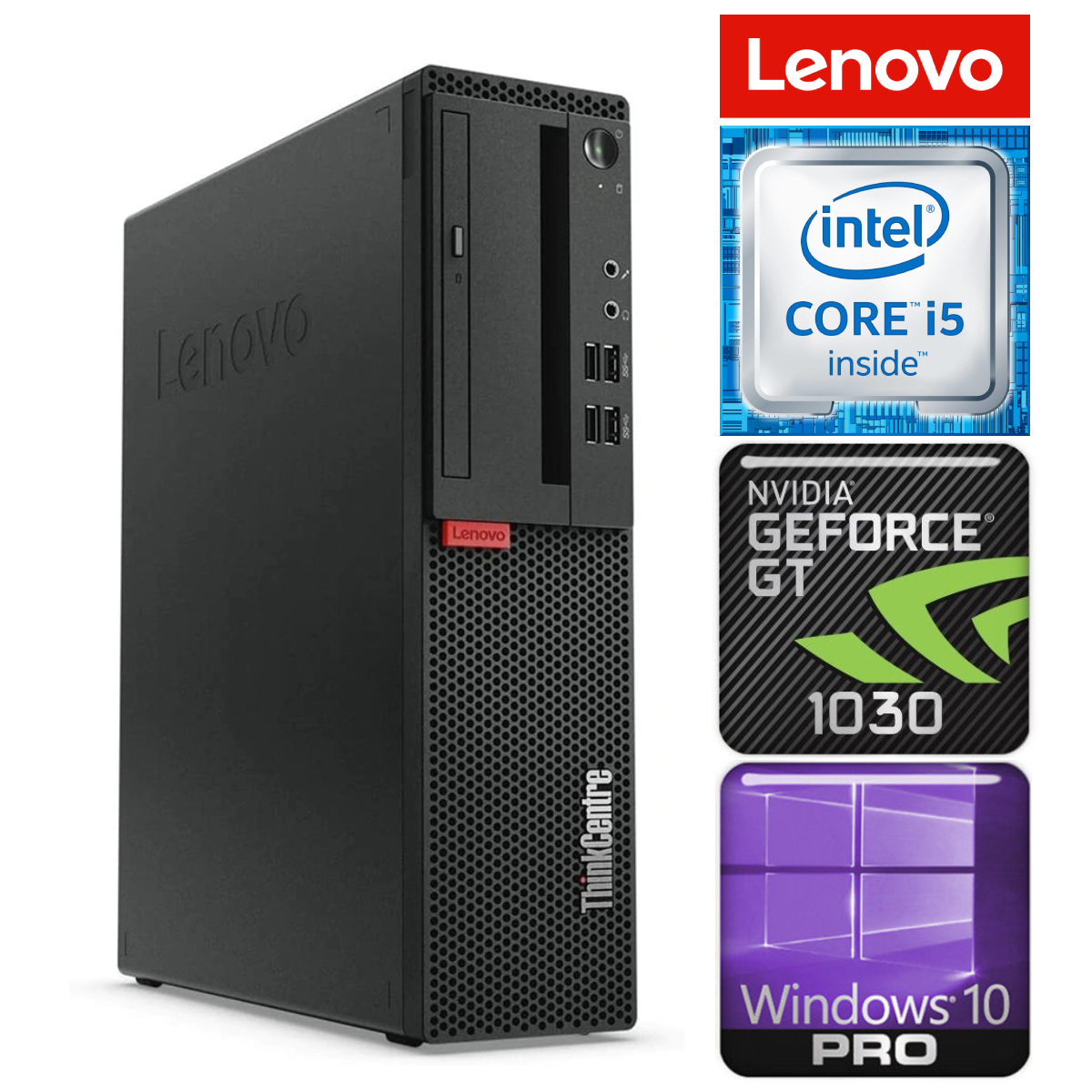 LENOVO M910S SFF i5-6500 32GB 256SSD M.2 NVME GT1030 2GB DVD WIN10Pro RW37464 (EAN411537464)