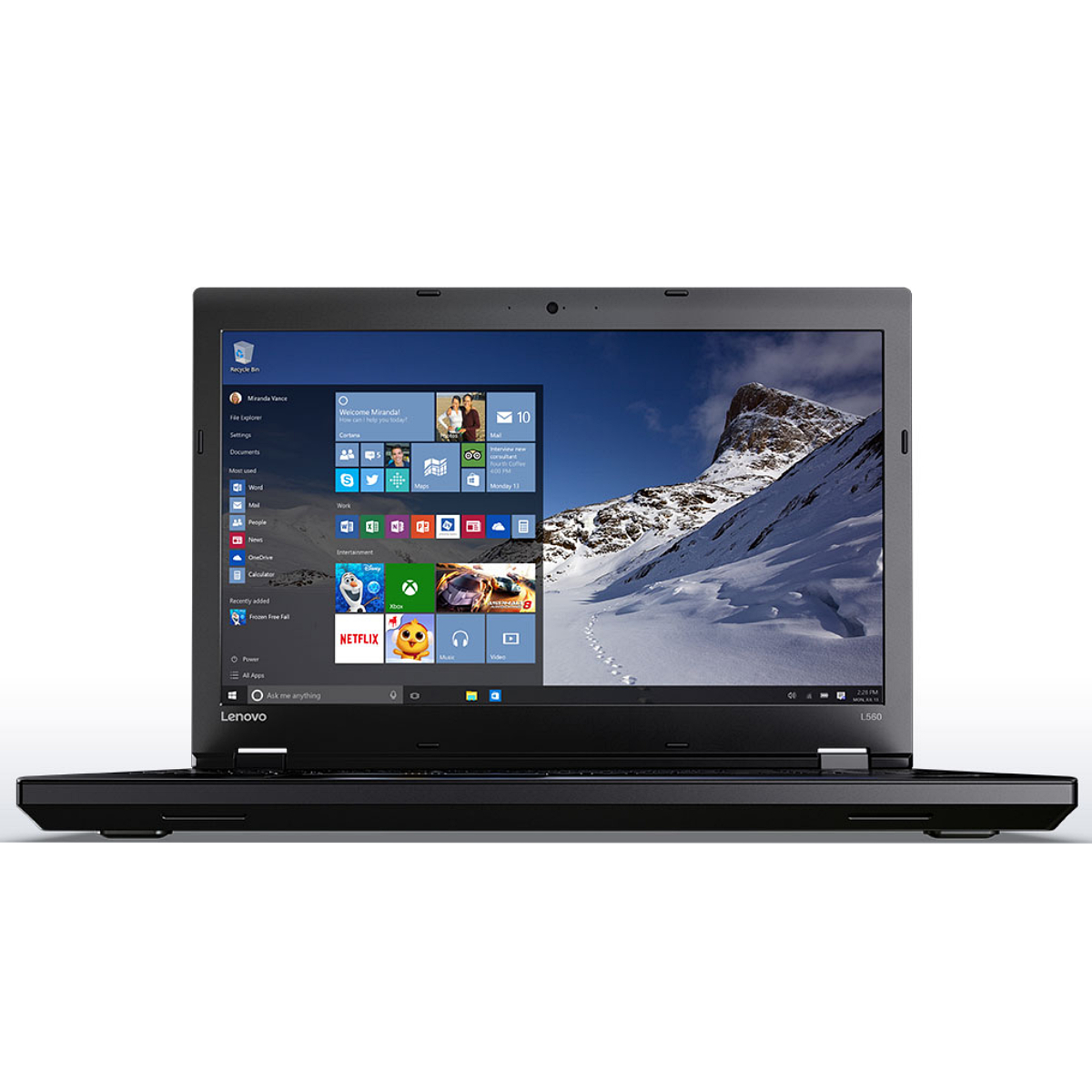 Lenovo L560 15.6 1366x768 i5-6300U 4GB 512SSD WIN10Pro WEBCAM RENEW AB1666 (ABC051151666)