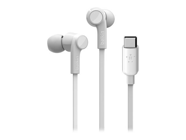 Belkin Rockstar In-Ear Headphone USB-C Connector wh. G3H0002btWHT