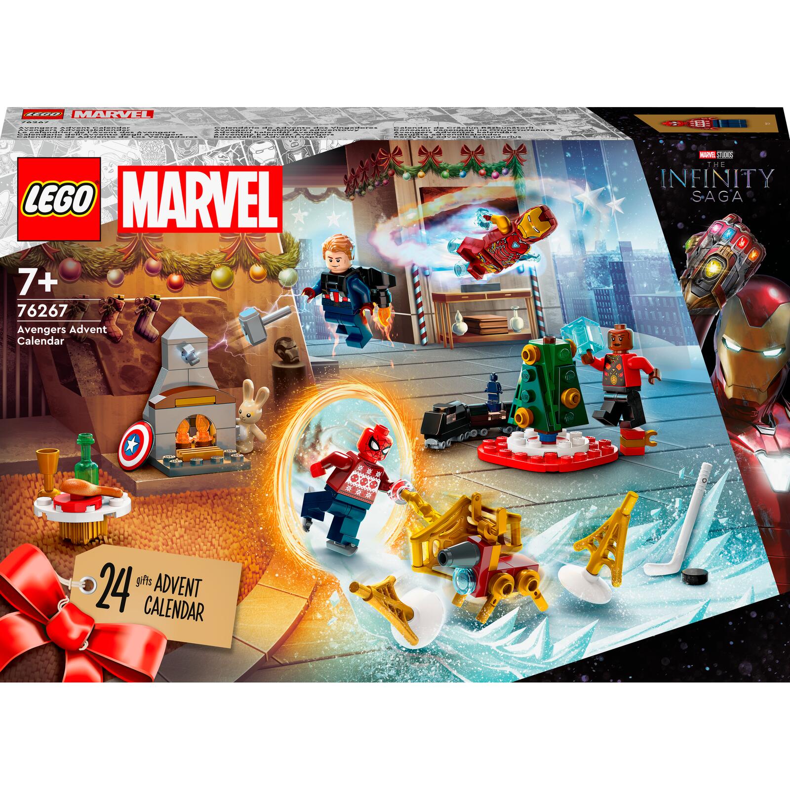 LEGO Super Heroes 76267 Advent Calendar Marvel Avengers 2023 LEGO konstruktors