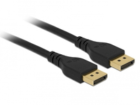 Kabel Delock DisplayPort - DisplayPort 2m czarny (85910) kabelis video, audio