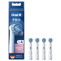 Oral-B Toothbrush heads Pro Sensitive Clean 4 pcs. mutes higiēnai