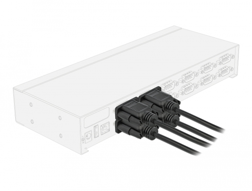 Kabel seriell - DB-9 (W) zu DB-9 (W) adapteris