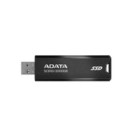 SSD External SC610 2000 GB USB3.2A Gen2 Black SSD disks
