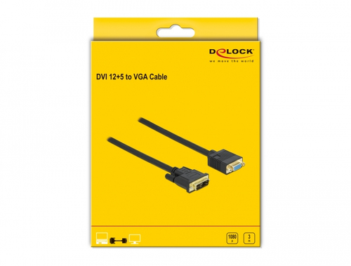 Adapterkabel - Single Link - DVI-A (M) adapteris