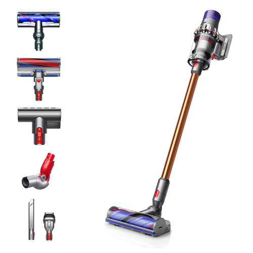 Dyson V10 Absolute handheld vacuum Bagless Copper, Nickel Putekļu sūcējs