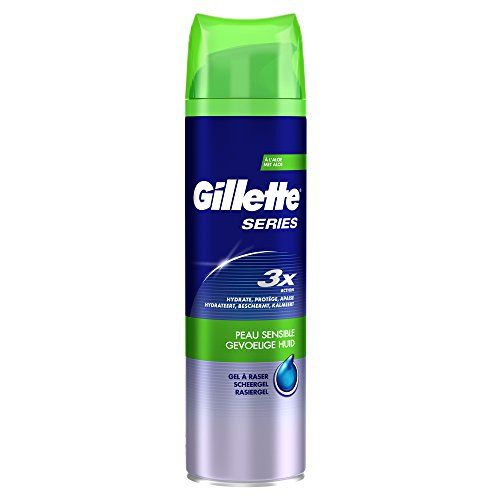 Skusanas gels Gillette Series Gel Sensitive Skin 200ml kosmētika ķermenim