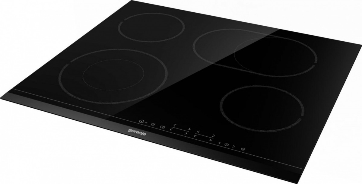 Ceramic hob ECT643BCSC plīts virsma